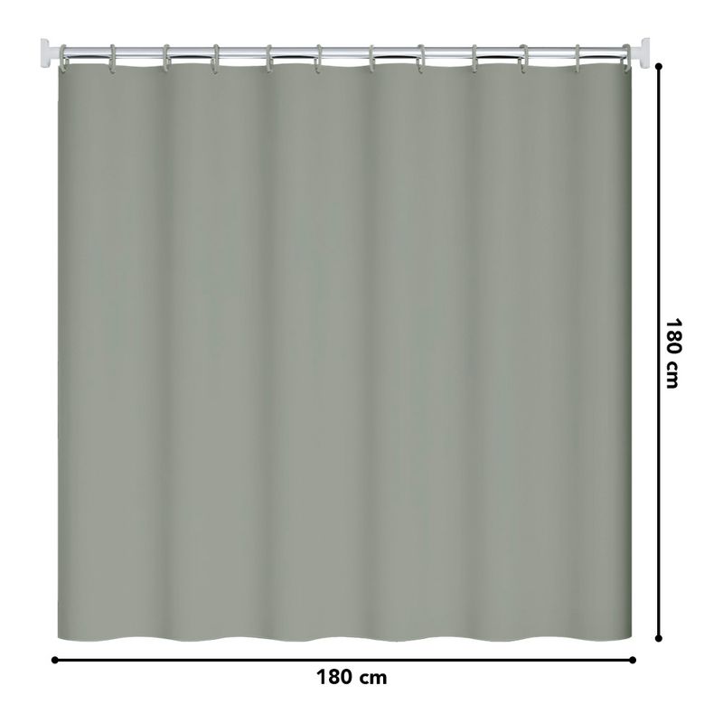 Cortina-de-Baño-Impermeable-Premium-180x180-Verde-U88