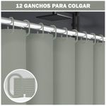 Cortina-de-Baño-Impermeable-Premium-180x180-Verde-U88