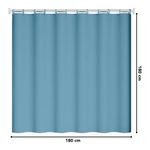 Cortina-de-Baño-Impermeable-Premium-180x180-Celeste-U88