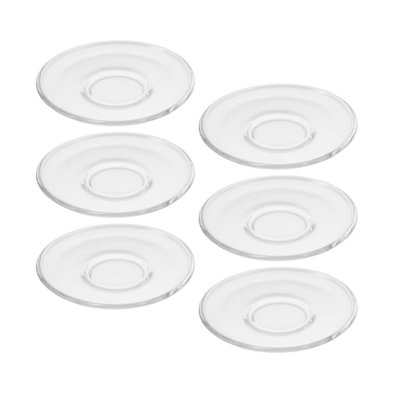 Set-de-6-Platos-De-Vidrio-Transparente-Plano-para-Postres