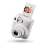 Camara-Fujifilm-Instax-Mini-12-Blanco-Arcilla-Estuche-Transparente
