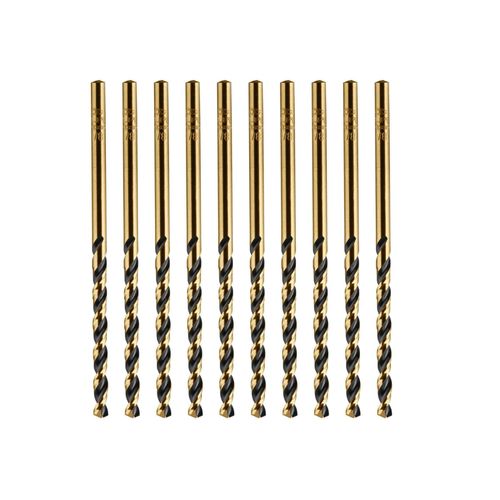 Juego de brocas 3mm 1/8" para metal caja 10 unidades Truper