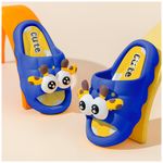 Sandalias-Kawaii-para-Niños-Diseño-3D-Jirafa-Azul-Z35-Talla-30-31
