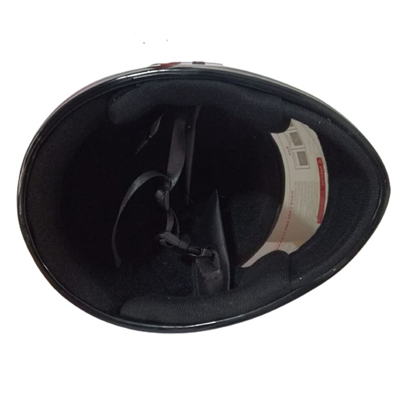 Casco-De-Moto-Para-Niño-En-Negro