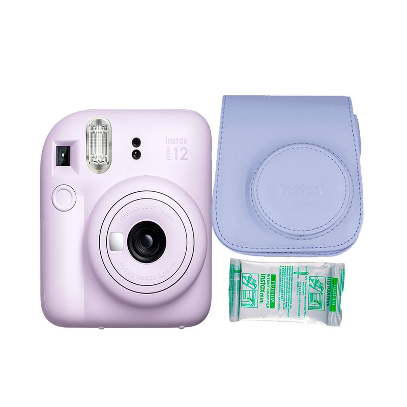 Camara-Fujifilm-Instax-Mini-12-Lila-Estuche-Lila-Pelix10