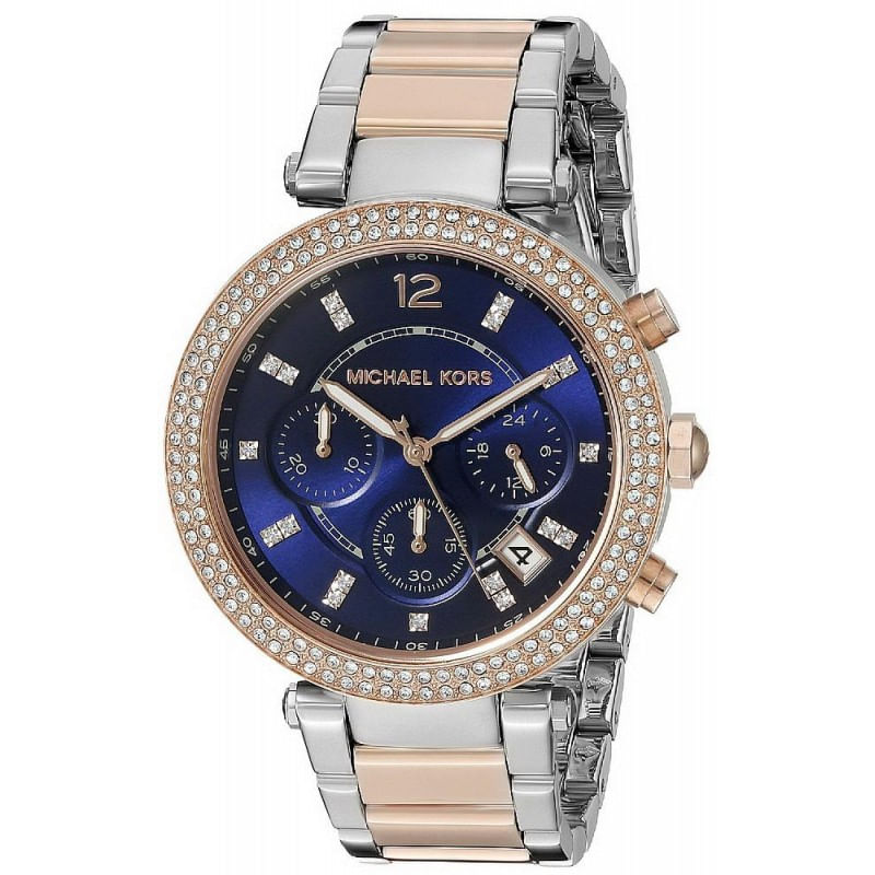 -Reloj-Michael-Kors-Mk6141-Blue-and-Gold-Rose-Genuino-para-Dama-2023