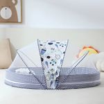 Mosquitero-Plegable-mas-Colchon-y-Cojin-Colecho-Portatil-para-Bebes---Azul