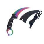 NAVAJA-KARAMBIT-TACTICA-PARA-SUPERVIVENCIA-COMBATE-CAMPING-MULTICOLOR