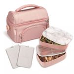 Set-Lonchera-Deluxe-Bentgo-4-piezas--Bolsa-termica-Ice-Pack-y-Bento-Classic---Rosa