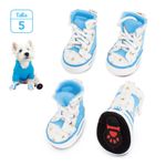 Zapatos-para-Perros-Mascotas-Antideslizante-Celeste-Talla-5-JJ3