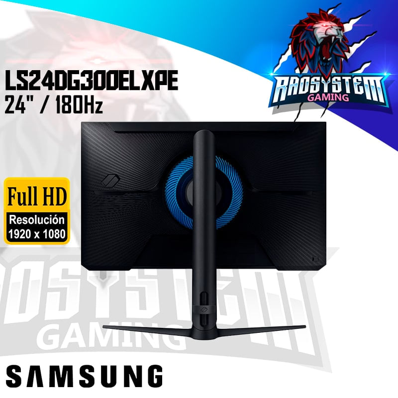 Monitor-Gaming-SAMSUNG-Odyssey-G3-24--Full-HD-180Hz-HDMI---DisplayPort