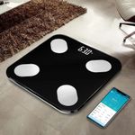 Balanza-Digital-Bluetooth-Masa-Corporal-Peso-Ideal-Negro