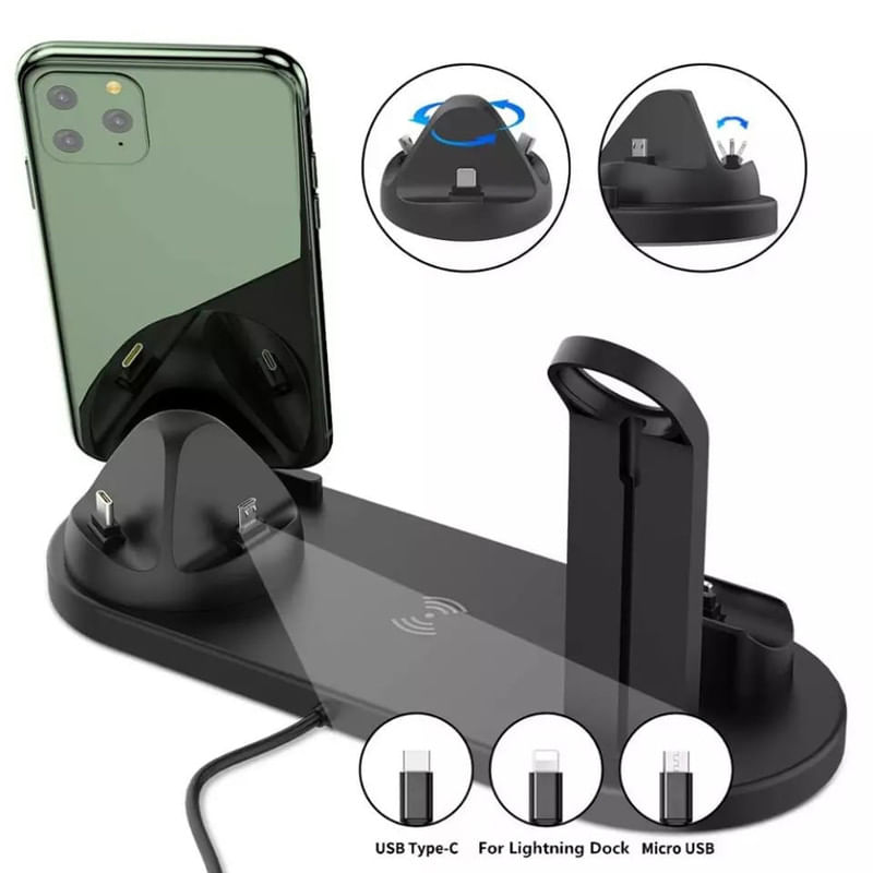 Cargador-inalambrico-4-en-1-para-celulares-Iphone-Android-Apple-watch-y-Audifonos