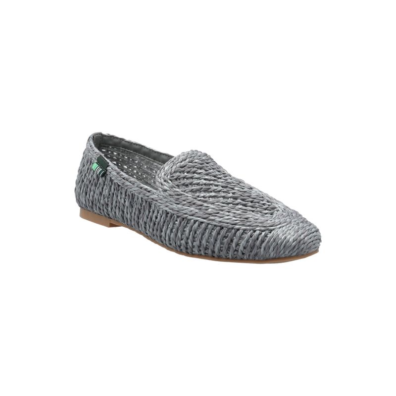 Mocasín Para Mujer Raffia Rita Gris Rockford Shopstar