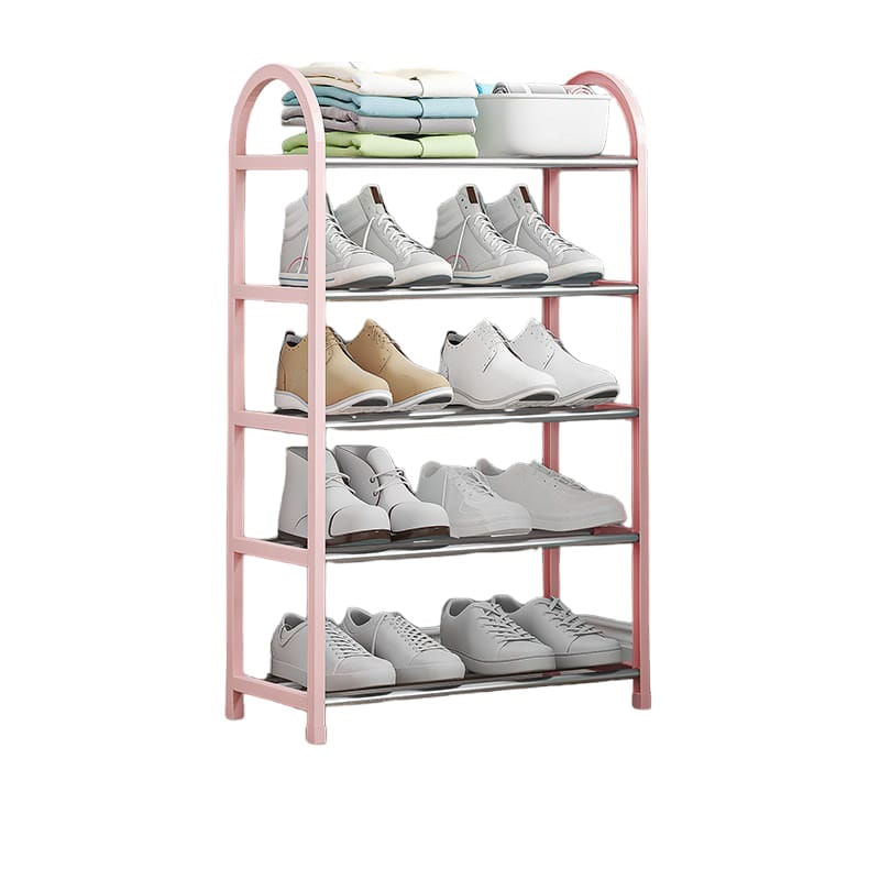 zapatera-5-niveles-organizador-de-zapatos-y-calzados---Rosa