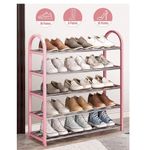 zapatera-5-niveles-organizador-de-zapatos-y-calzados---Rosa