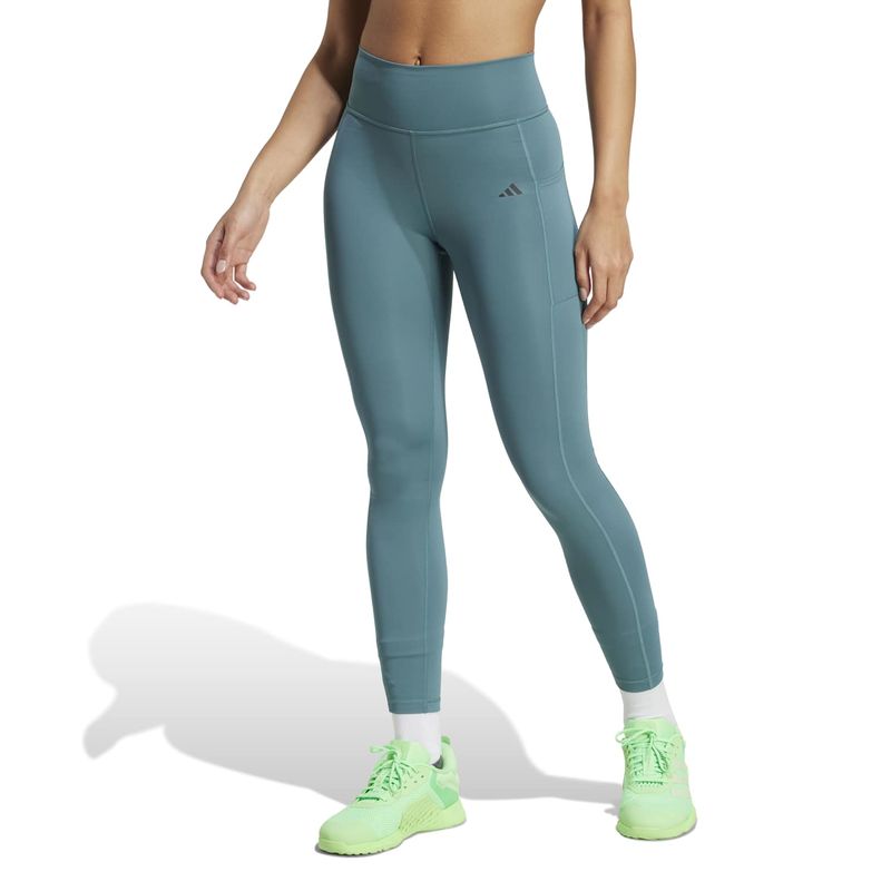 Malla Deportiva Adidas Mujer Optime Stash Jw7610 Verde Shopstar