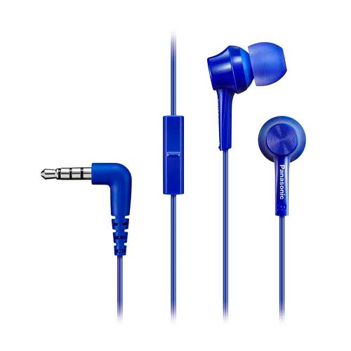 Audífonos in Ear PANASONIC Azul RP-TCM115E-A