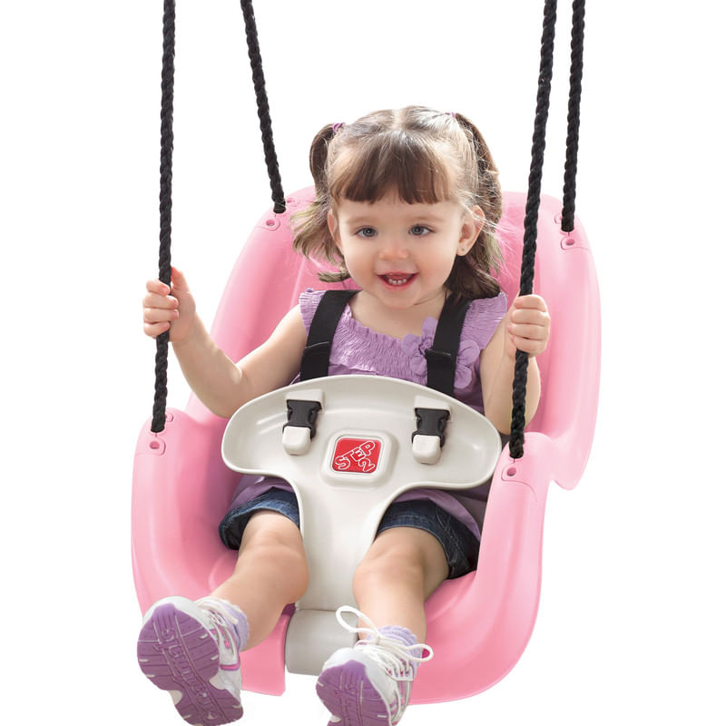 Columpio-para-niños-pequeños-STEP-2-Rosado
