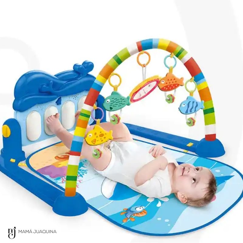 Gimnasio-para-Bebe-«BALLENITA»-Blue