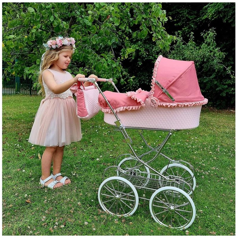COCHE-PARA-MUÑECAS-ROMA-PRAMS-ANNIE-CON-PARASOL