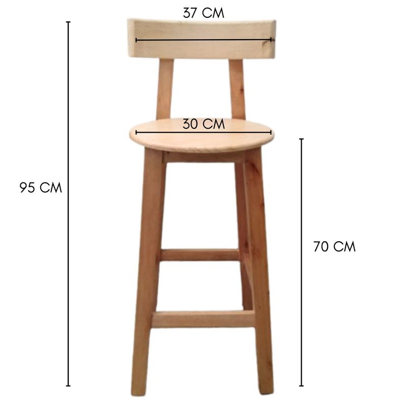 Silla-bar-alta-de-madera-Pino-en-natural