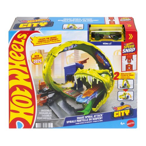 Pista de carros Ataque de Serpiente HOT WHEELS