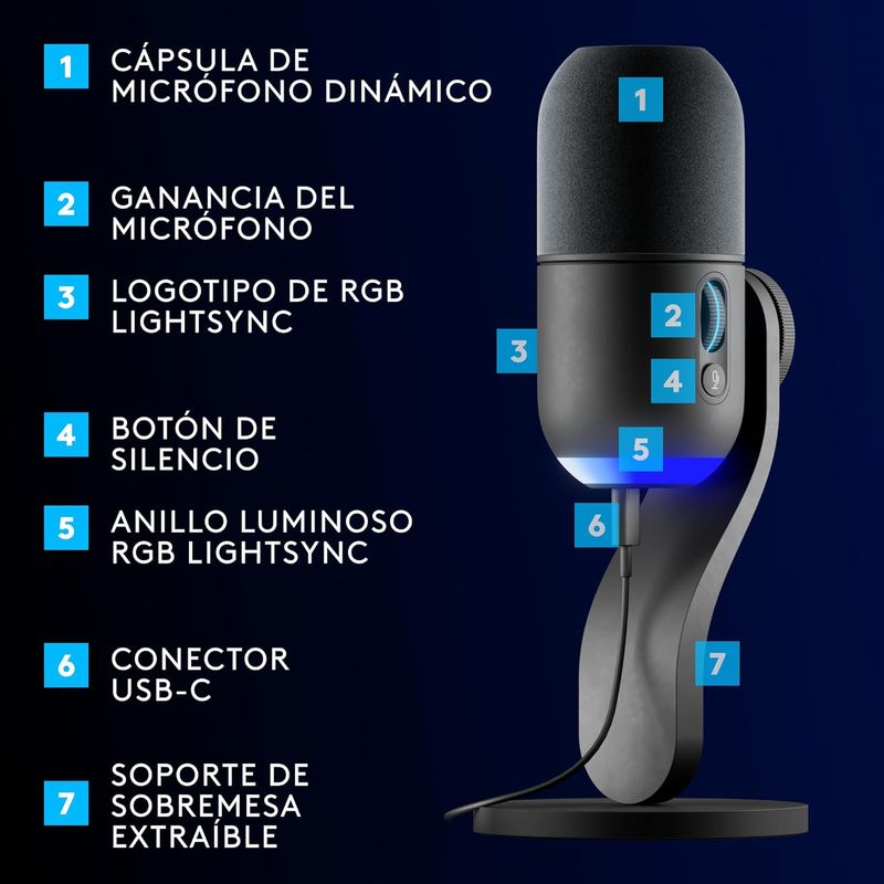 MICROFONO-CONDENSADOR-LOGITECH-G-YETI-GX-RGB-LIGHTSYNC