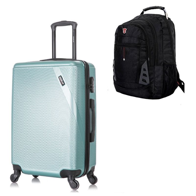 Maleta-Cabinera-51-cm-Discovery-Verde-Agua-y-Mochila-Portalaptop-MO305
