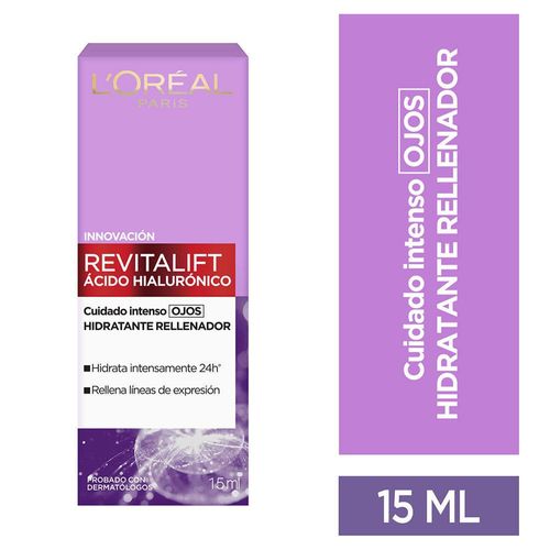 Crema de ojos Revitalift Ácido Hialurónico 15 ml L'Oréal Paris Skin Care