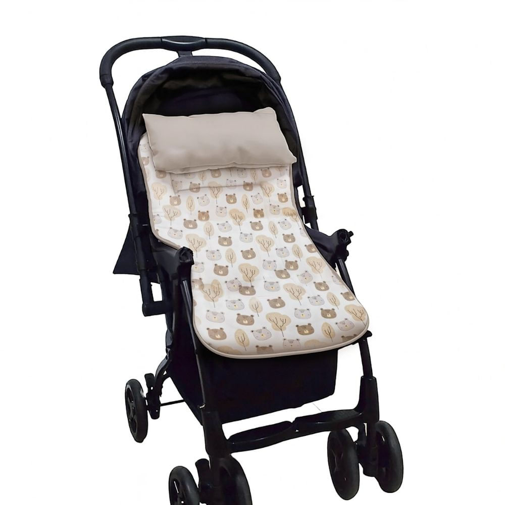 Colchoneta para Coches maternelle Beige Ositos