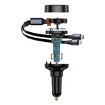 Cargador-Baseus-de-Auto-60W-Max-con-Cable-Retractil-Carga-Rapida-Tipo-C-Lightning-iPhone