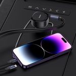 Cargador-Baseus-de-Auto-60W-Max-con-Cable-Retractil-Carga-Rapida-Tipo-C-Lightning-iPhone