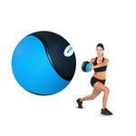 Pelota-O-Balon-Medicinal-3-Kg-Con-Rebote-Funcional-Crossfit-Azul