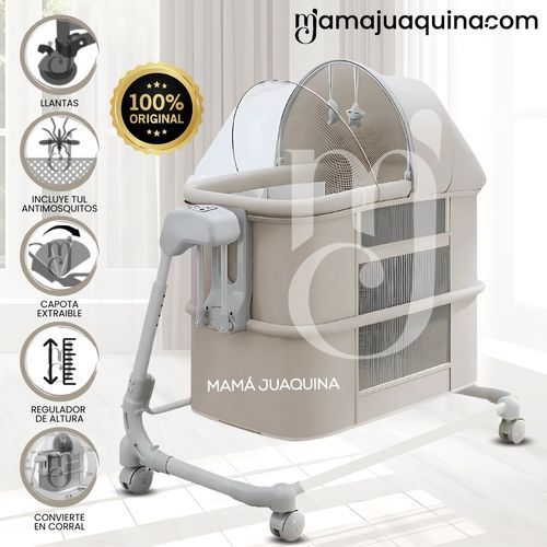 Cuna Colecho de Lujo «PULE» Edición Limitada Beige