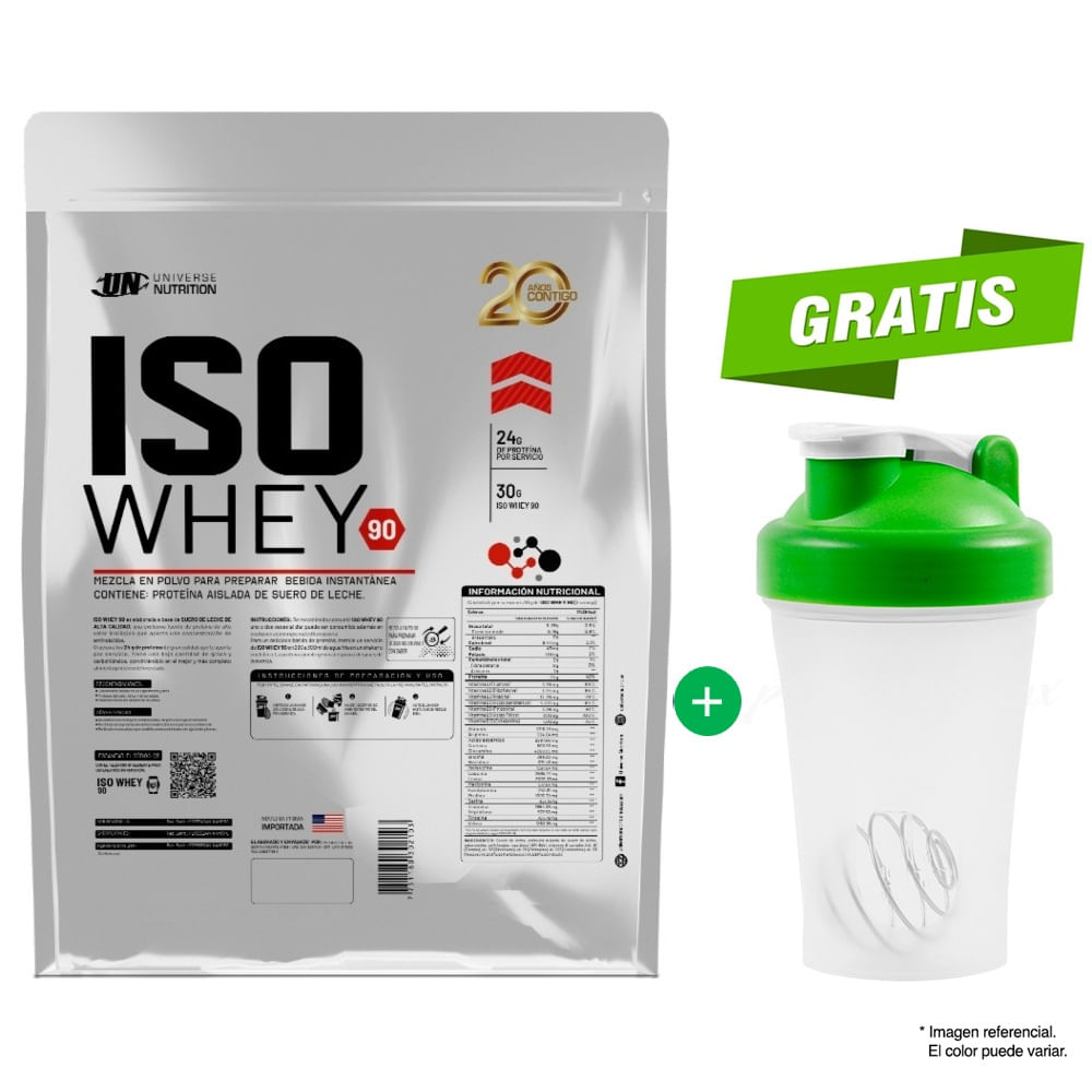 ISO WHEY 90 COOKIES AND CREAM 5 kilos proteína isolatada + SHAKER