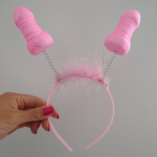 Set x 4 vinchas divertidas rosada despedida de soltera para el team bride