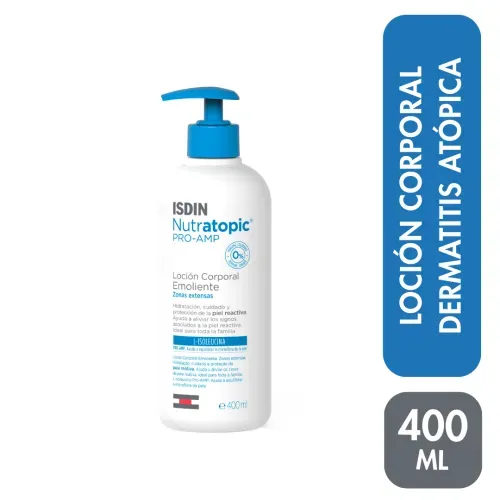 Isdin Nutratopic Pro-Amp Locion Emoliente - 400Ml