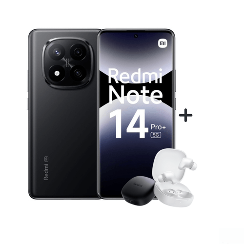 Xiaomi Redmi Note 14 Pro Plus 5G 512GB 12GB NEGRO + BUDS 6 PLAY XIAOMI