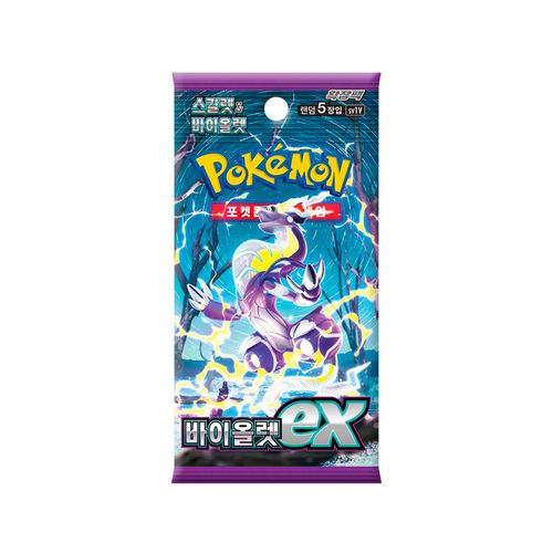 Pokemon TCG Scarlet Violet Booster Sobre Korean