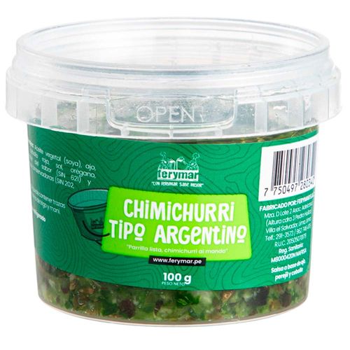 Chimichurri FERYMAR Bolsa 100g