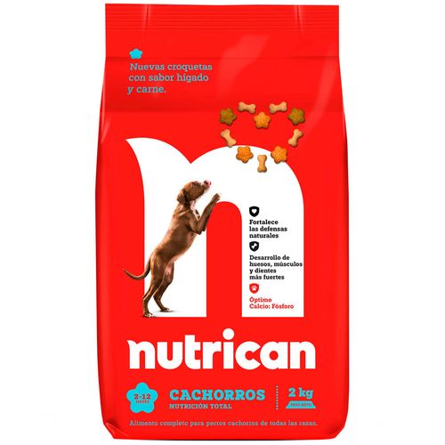 Comida para Perros NUTRICAN Cachorros Bolsa 2Kg