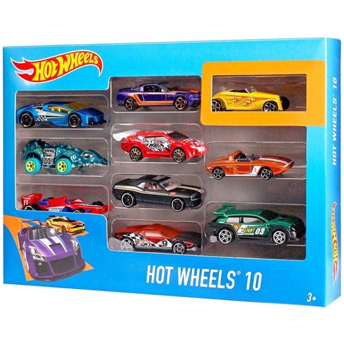 Autos HOT WHEELS Paquete 10un