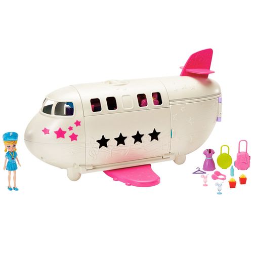 Muñeca POLLY POCKET Mega Jet de Viaje GKL62