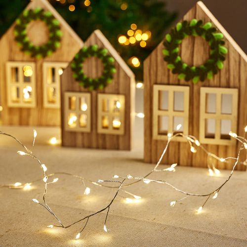 Tira 10m de 300 Luces con Luz LED Cálida Orange