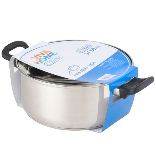 Olla Inox VIVA HOME 24cm