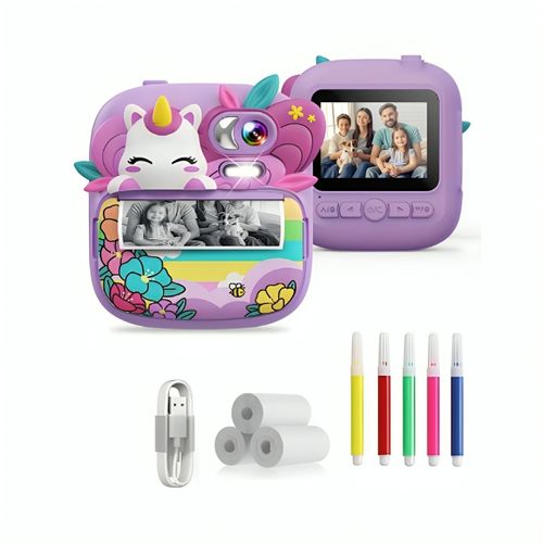 Cámara de Impresión Instantánea Digital Premium para Niños