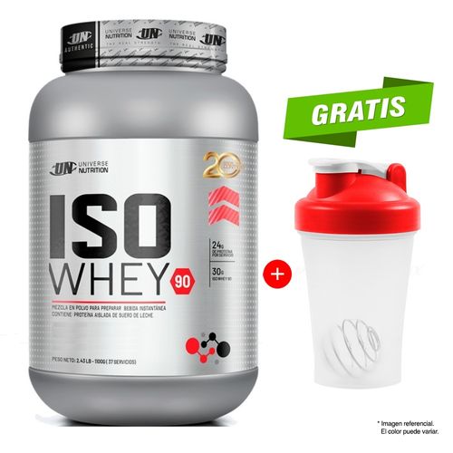 Proteína Universe Nutrition Iso Whey 90 1.1 Kg Cookies + shaker