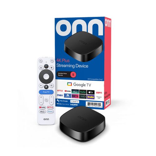 Convertidor Onn 4K Plus UHD Streaming Box 16GB, 2GB RAM Chromecast Google TV