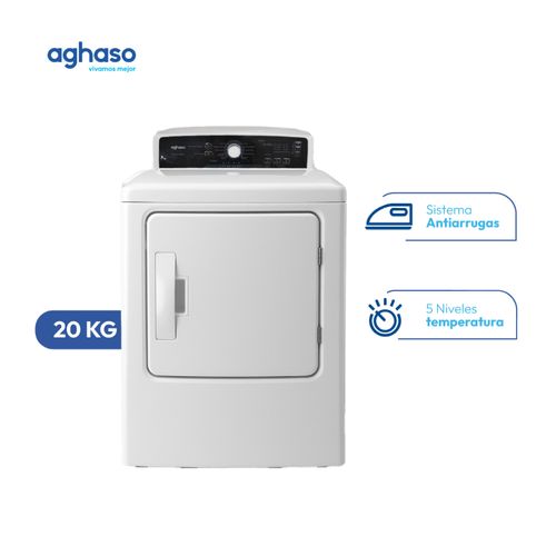 SECADORA AGHASO DE ROPA 20 KG BLANCA - GN